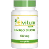 Elvitum Ginkgo biloba 60 Vegetarische capsules