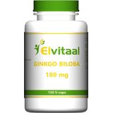 Elvitum Ginkgo biloba 150 Vegetarische capsules
