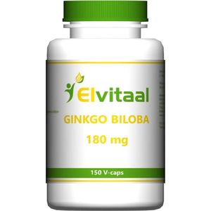 Elvitum Ginkgo biloba 150 Vegetarische capsules