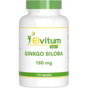Elvitum Ginkgo biloba 150 Vegetarische capsules