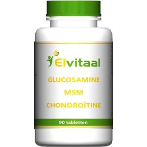Elvitum Glucosamine MSM chondroitine 90 tabletten
