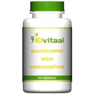 Elvitum Glucosamine MSM chondroitine 90 tabletten