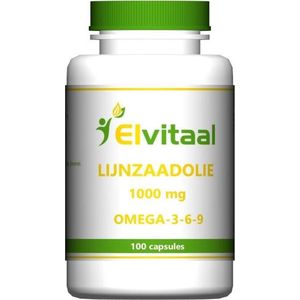 Elvitum Lijnzaadolie omega 369 100 capsules