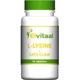 Elvitum L-Lysine cats claw 90 tabletten