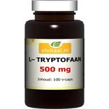 Elvitum L-tryptofaan 100 Vegetarische capsules