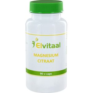 Elvitum Magnesium citraat 90 Vegetarische capsules