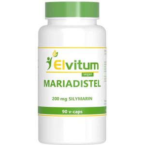Elvitum Mariadistel 90 Vegetarische capsules