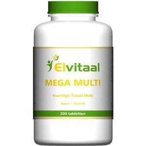 Elvitum Mega multi 200 tabletten