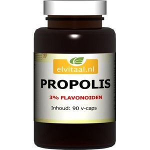 Elvitum Propolis 3% flavonoiden 90 Vegetarische capsules