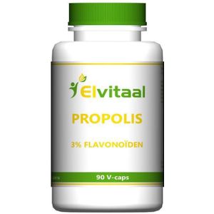 Elvitum Propolis 3% flavonoiden 90 Vegetarische capsules