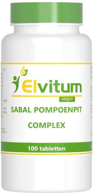 Elvitum Sabal pompoenpit complex 100 tabletten