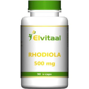 Elvitum Rhodiola 500mg 90 Vegetarische capsules