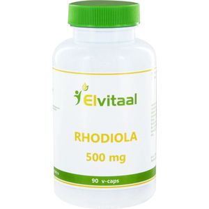 Elvitum Rhodiola 500mg 90 Vegetarische capsules