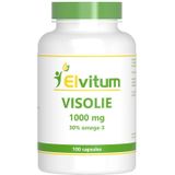 Elvitum Visolie 1000mg omega 3 30% 100 capsules