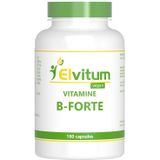 Elvitum Vitamine B-forte gistvrij 180 Vegetarische capsules