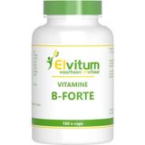 Elvitum Vitamine B-forte gistvrij 180 Vegetarische capsules