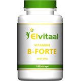 Elvitum Vitamine B-forte gistvrij 180 Vegetarische capsules