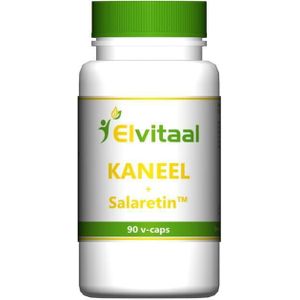 Elvitum Kaneel met salaretin 90 Vegetarische capsules