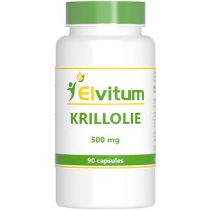 Elvitum Krill olie 500mg 90 capsules