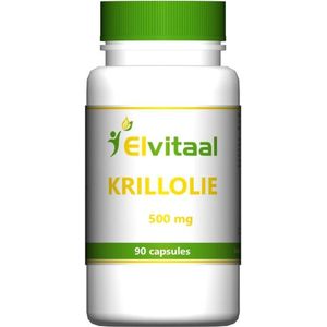 Elvitum Krill olie 500mg 90 capsules