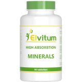 Elvitum High absorption minerals 90 tabletten