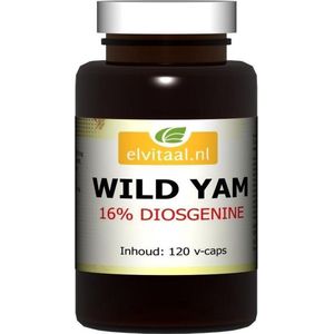 Elvitum Wild Yam 100mg 16% diosgenine 120 Vegetarische capsules