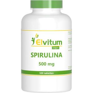 Elvitum Spirulina 500mg 500 tabletten
