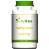 Elvitum Caprylzuur 500mg 90 Vegetarische capsules