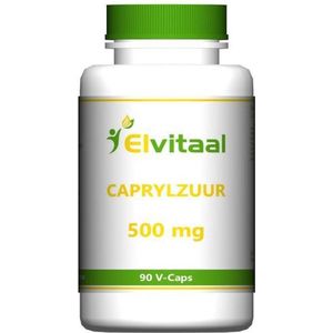 Elvitum Caprylzuur 500mg 90 Vegetarische capsules