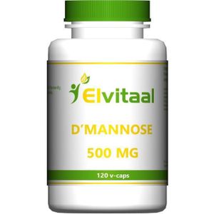 Elvitum D-Mannose 500mg 120 Vegetarische capsules