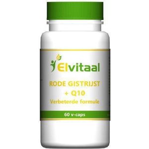 Elvitum Rode gistrijst + Q10 60 capsules