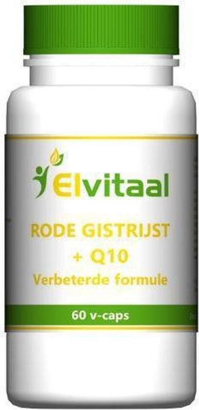 Elvitum Rode gistrijst + Q10 60 capsules