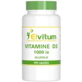 Elvitum Vitamine D3 1000IE/25mcg 300 capsules