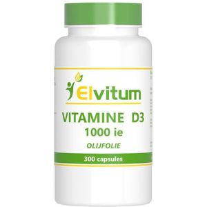 How2behealthy - Vitamine D3 1000 ie - 300 capsules
