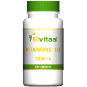 Elvitum Vitamine D3 1000IE/25mcg 300 capsules