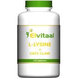 Elvitum L-Lysine cats claw 270 tabletten