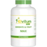 Elvitum Groente en fruit max  240 kauwtabletten