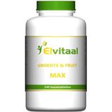 Elvitum Groente en fruit max  240 kauwtabletten