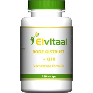 Elvitum Rode gistrijst + Q10 180 capsules