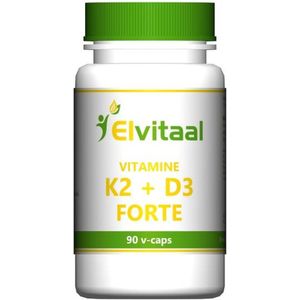 Elvitum Vitamine K2 + D3 forte 90 capsules