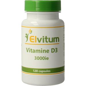 How2behealthy - Vitamine D3 3000 ie - 120 capsules