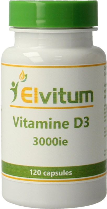 How2behealthy - Vitamine D3 3000 ie - 120 capsules