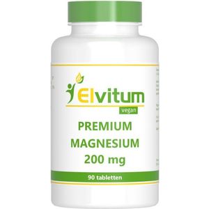 How2behealthy - Premium Magnesium 200mg - 90 tabletten