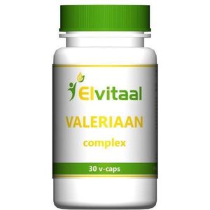 Elvitum (voorheen Elvitaal) Valeriaan complex  30 Vegetarische capsules