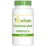 Elvitum Teunisbloem olie omega 6 120 capsules