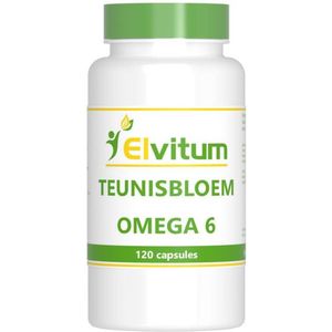 Elvitum Teunisbloem Omega 6 Capsules 120CP