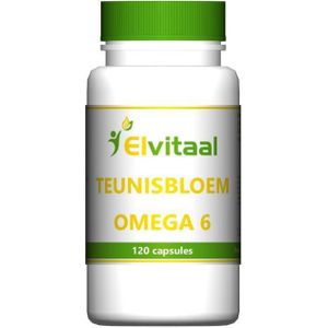 Elvitum Teunisbloem Omega 6 Capsules 120CP