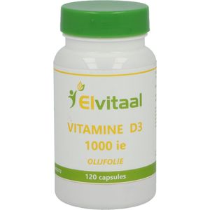 Elvitum Vitamine D3 1000IE/25mcg 120 capsules