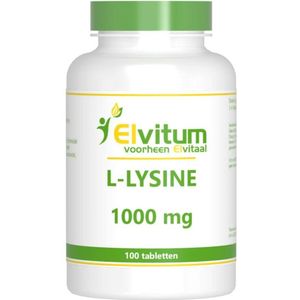 Elvitum L-Lysine 1000mg 100 tabletten