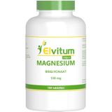 Elvitum Magnesium (bisglycinaat) 130mg 180 tabletten